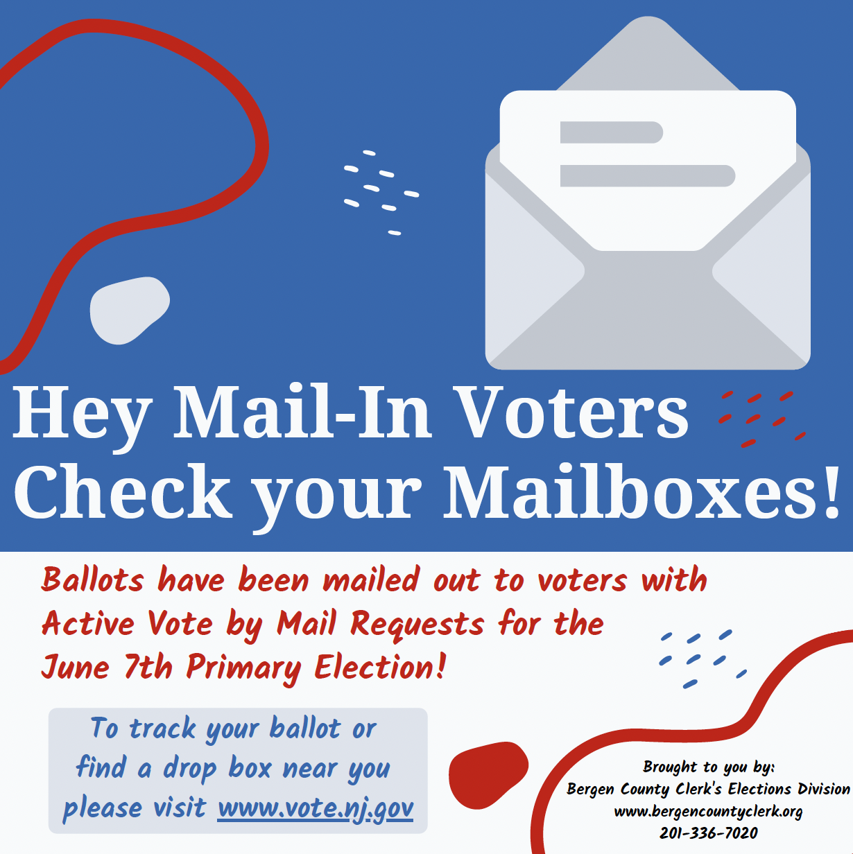 mail ballots sent