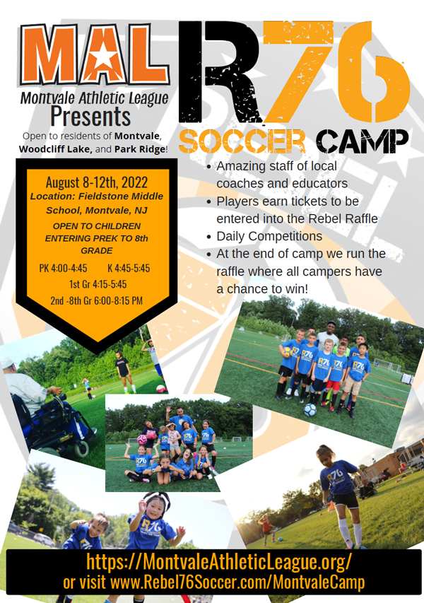 soccer camp flyer