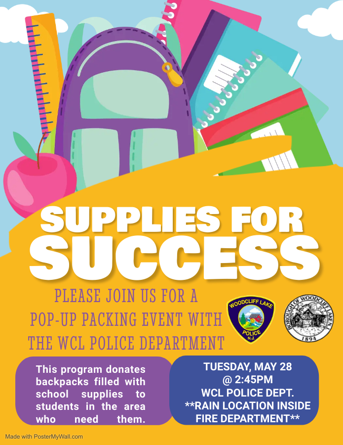 2024 SUPPLIES FOR SUCCESS flyer. Click to open an OCR scanned PDF version of this flyer.