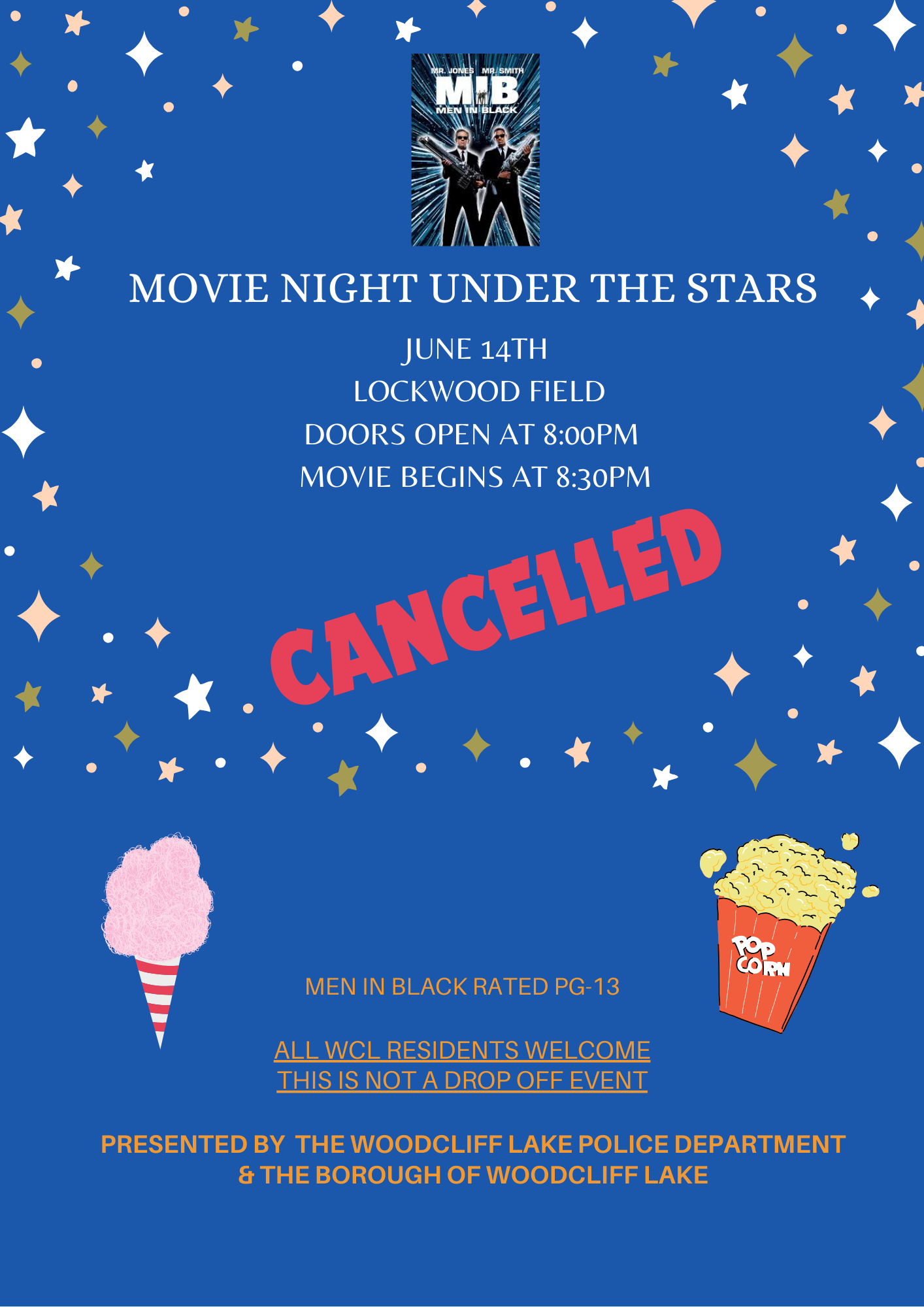 Movie Night Cancelled