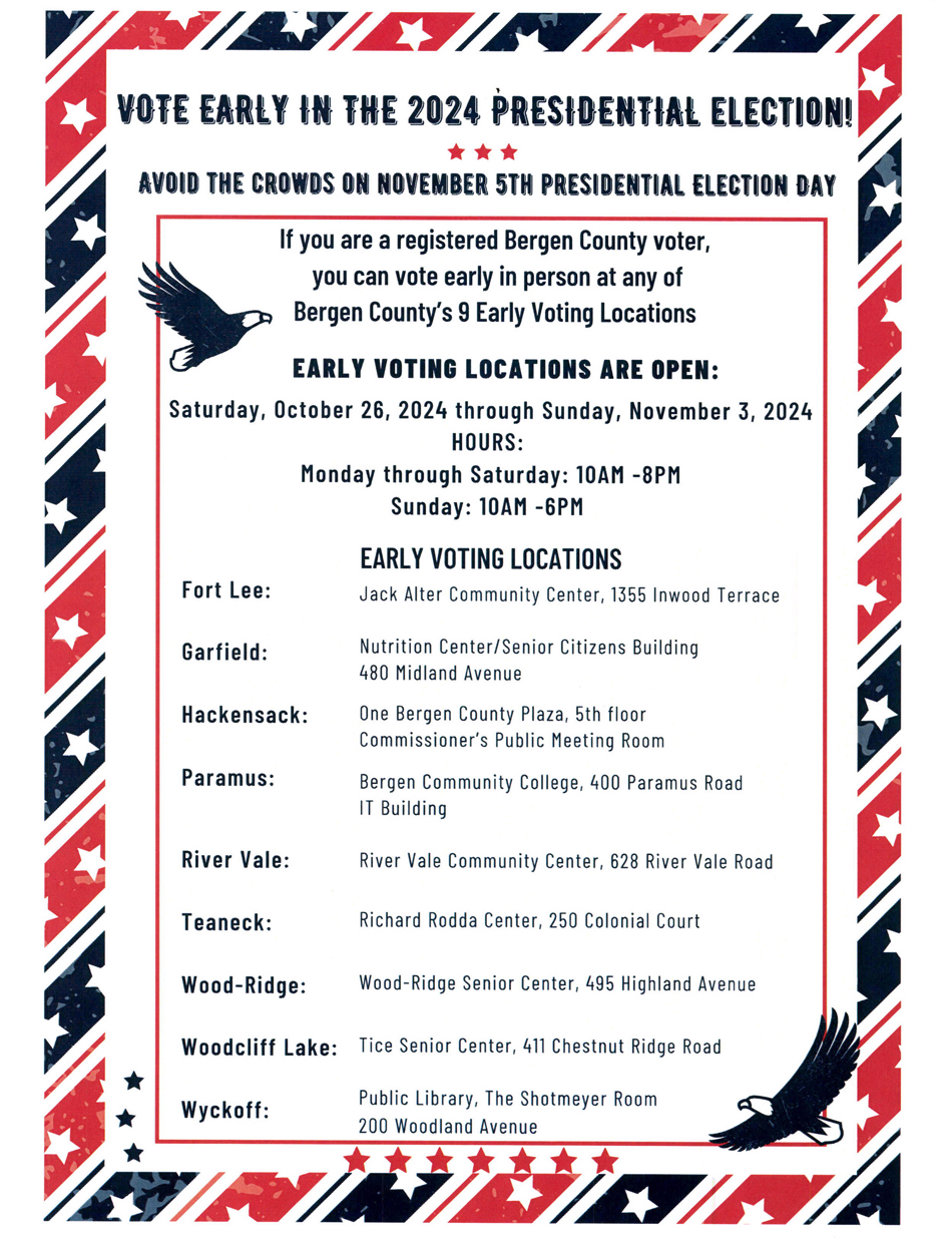 Early Voting General 2024 COLOR FLYER