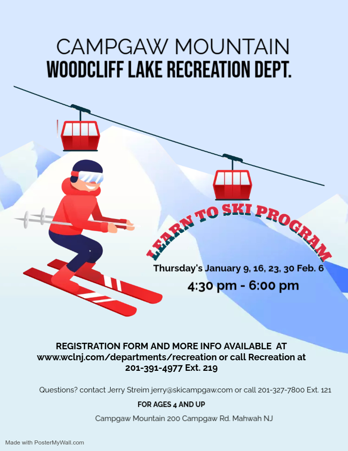 Learn to Ski Program Flyer