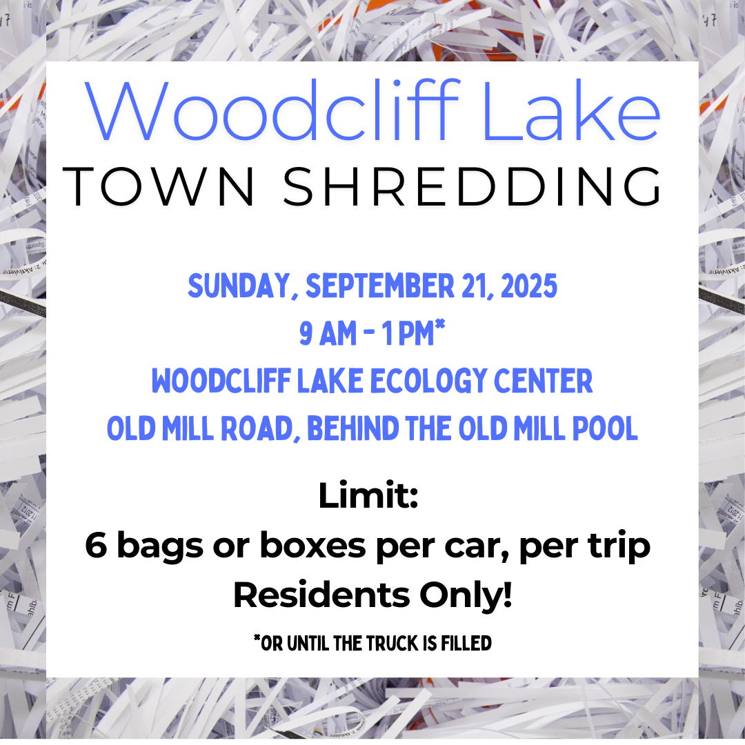 town shredding flyer