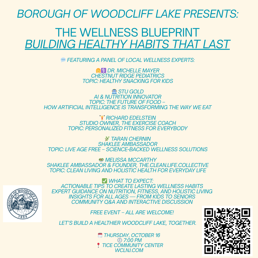 the wellness blueprint flyer