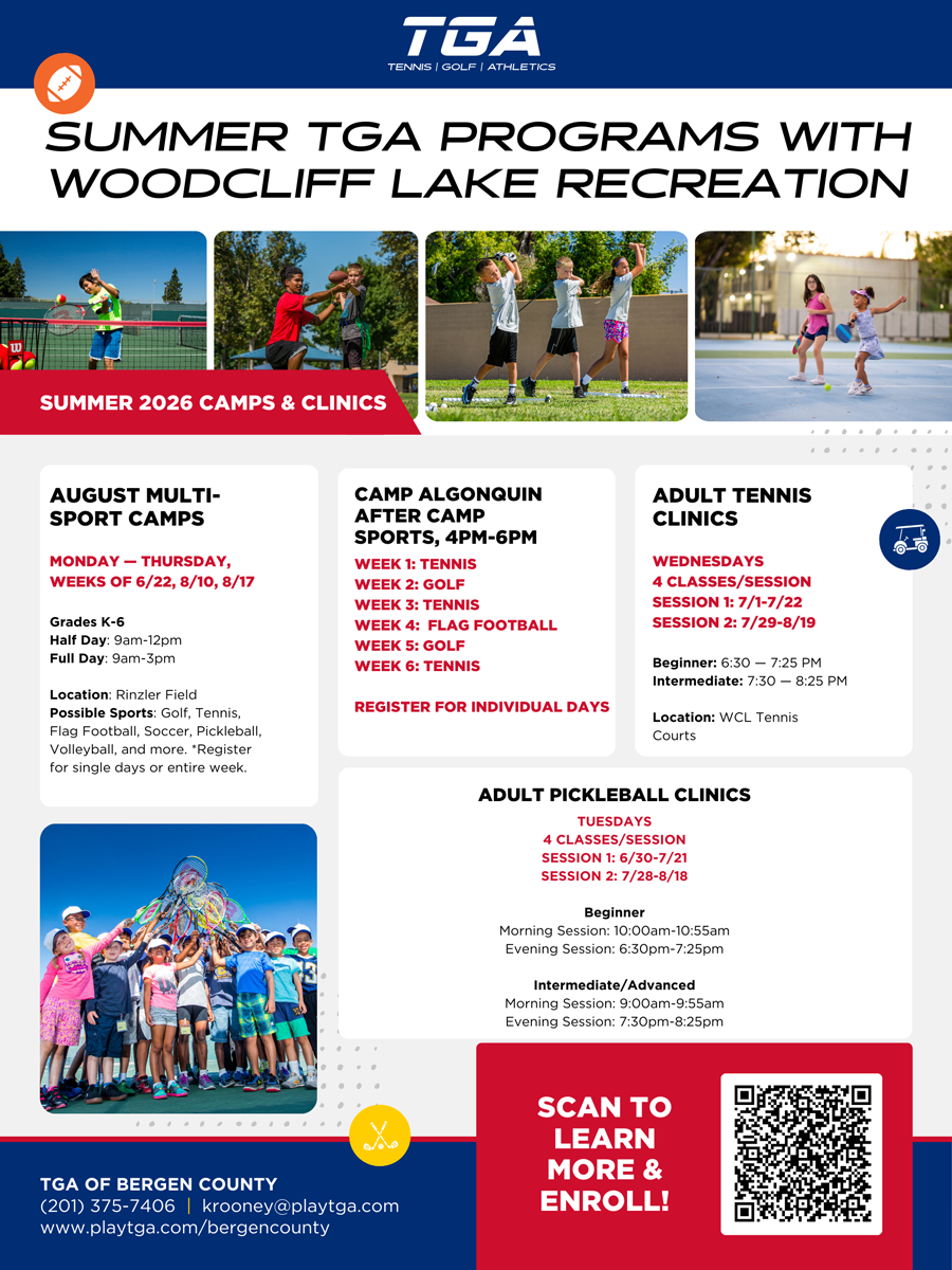 TGA 26 Woodcliff Lake Summer Poster