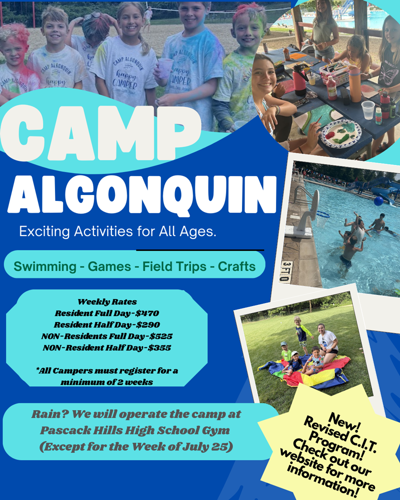 Camp Algonquin flyer. Click to open an OCR scanned version of it.