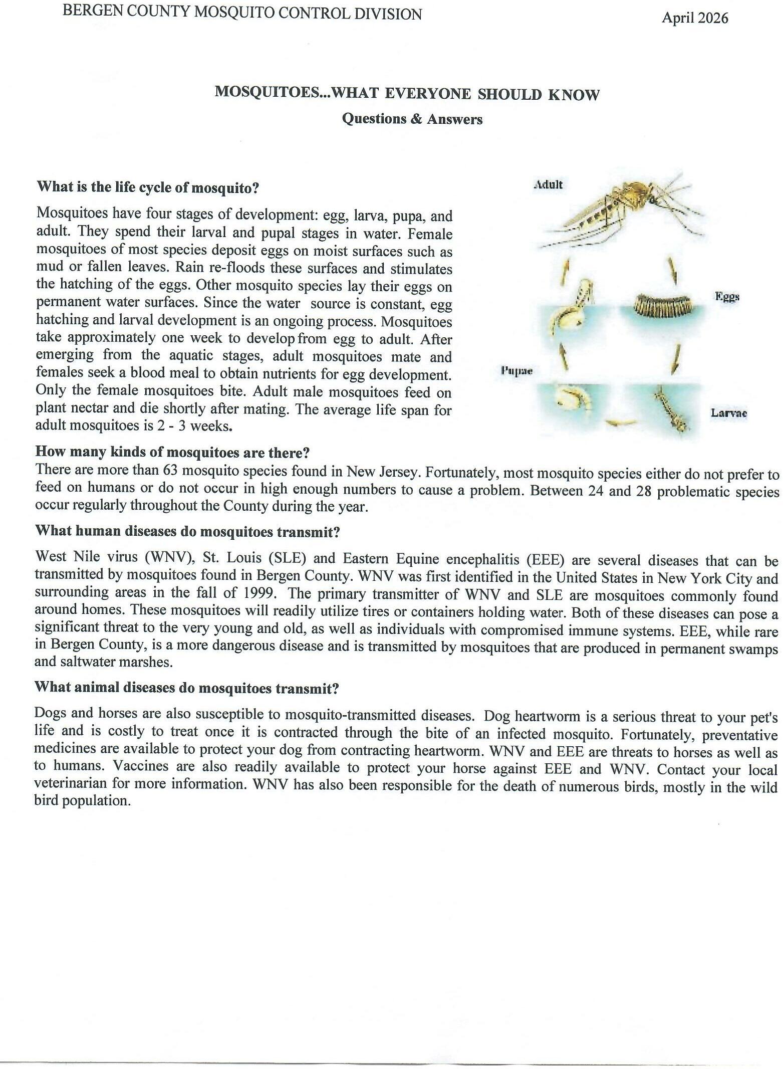 2026 Bergen County Mosquito Control Town Packet Página 01